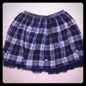 Girls Plaid Skirt